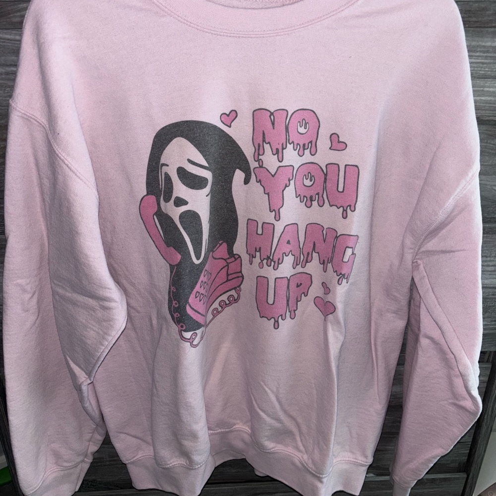 Pink Scream Sweatshirt